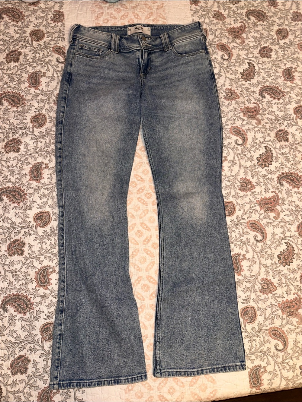 Hollister y2k Light Wash Denim Bootcut Jeans